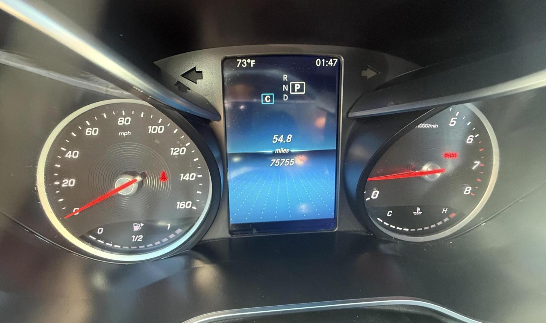 2019 Black /Black, leather Black, leatherette Cranberry Red/Bl Mercedes-Benz C-Class 67250 (55SWF8DB0KU) with an 2.0L L4 DOHC 16V engine, 9-Speed Automatic transmission, located at 2401 E Main St., Grand Prairie, TX, 75050, (972) 262-4440, 32.748981, -96.969643 - Photo#27