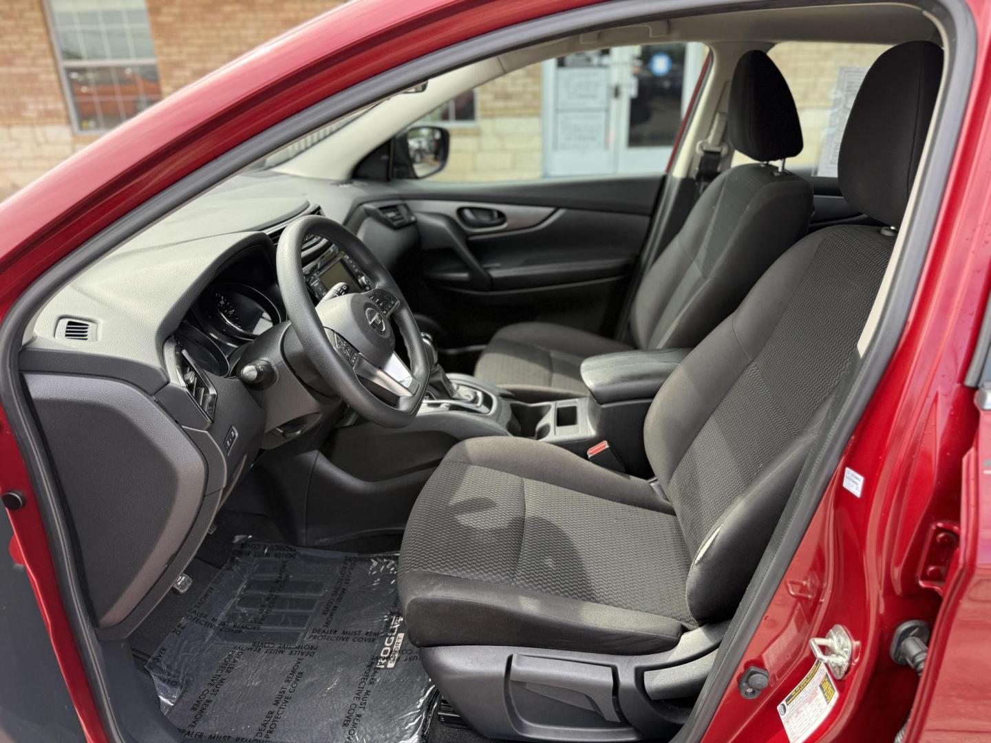 2019 Scarlet Ember Tintcoat /Charcoal, cloth Light Gray, cloth Nissan Rogue Sport 68486 (JN1BJ1CP7KW) with an 2.0L L4 DOHC 16V engine, Continuously Variable Transmission transmission, located at 2401 E Main St., Grand Prairie, TX, 75050, (972) 262-4440, 32.748981, -96.969643 - Photo#10