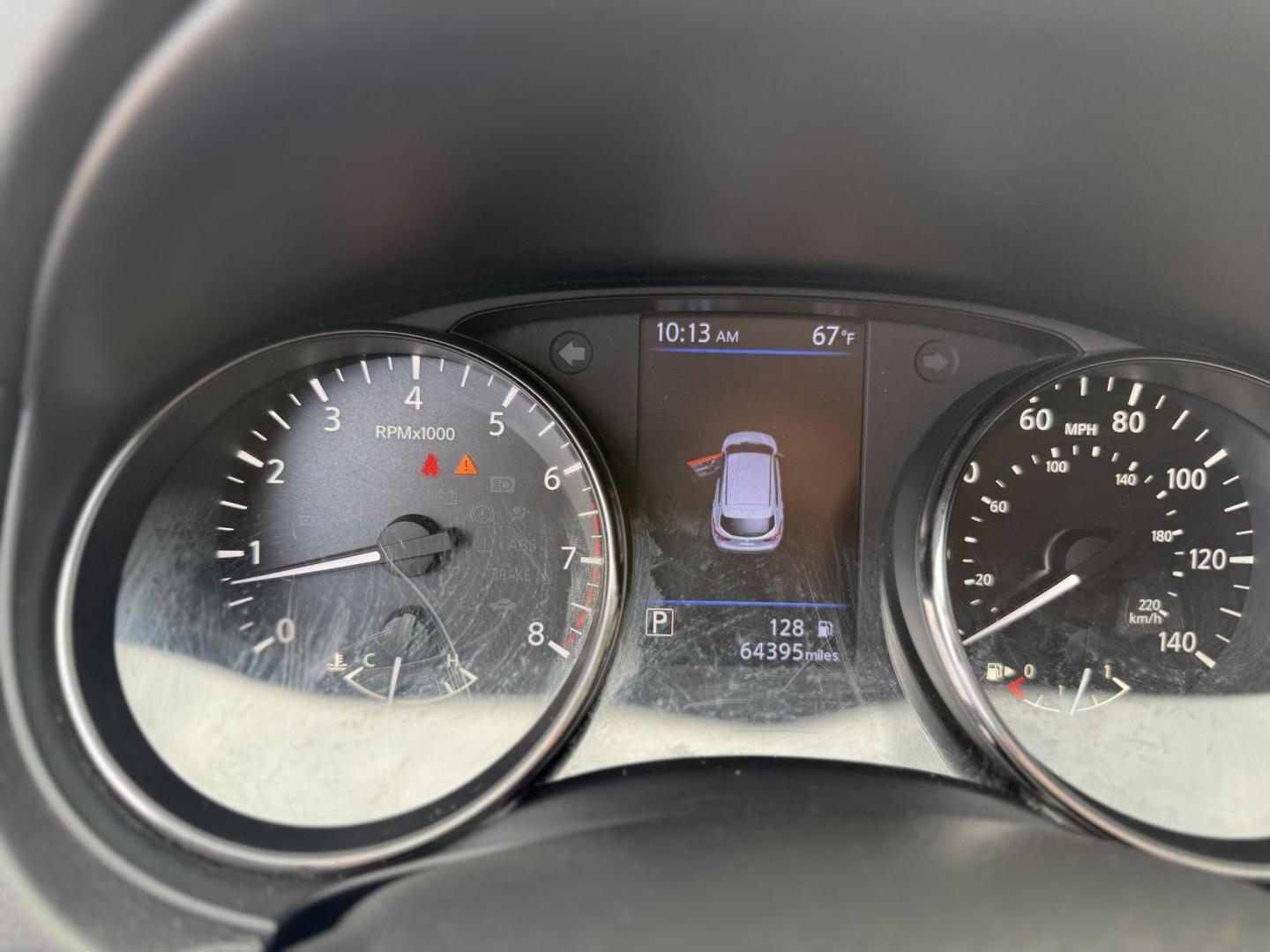 2019 Scarlet Ember Tintcoat /Charcoal, cloth Light Gray, cloth Nissan Rogue Sport 68486 (JN1BJ1CP7KW) with an 2.0L L4 DOHC 16V engine, Continuously Variable Transmission transmission, located at 2401 E Main St., Grand Prairie, TX, 75050, (972) 262-4440, 32.748981, -96.969643 - Photo#13