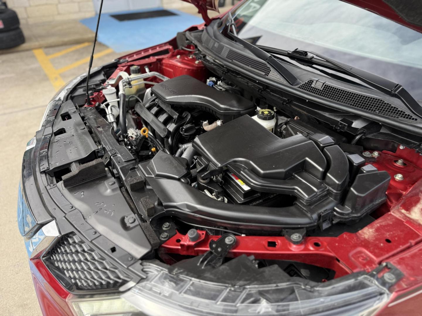 2019 Scarlet Ember Tintcoat /Charcoal, cloth Light Gray, cloth Nissan Rogue Sport 68486 (JN1BJ1CP7KW) with an 2.0L L4 DOHC 16V engine, Continuously Variable Transmission transmission, located at 2401 E Main St., Grand Prairie, TX, 75050, (972) 262-4440, 32.748981, -96.969643 - Photo#18