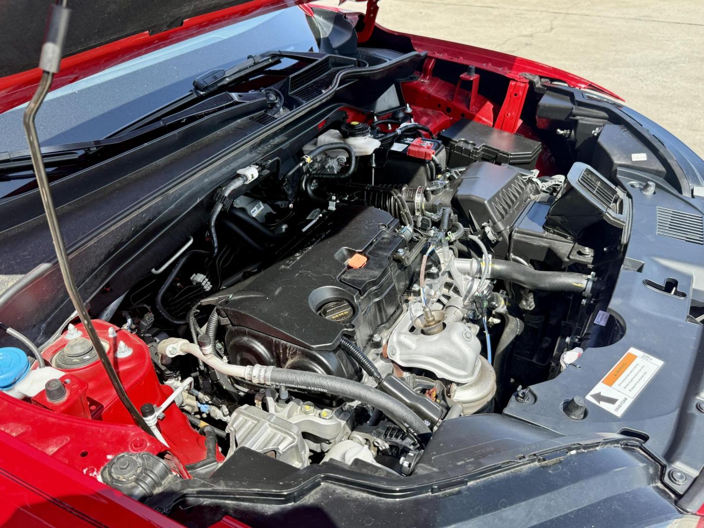 2024 Milano Red /Black Honda HR-V 82735 (3CZRZ1H54RM) with an 1.8L L4 DOHC 16V engine, Continuously Variable Transmission transmission, located at 2401 E Main St., Grand Prairie, TX, 75050, (972) 262-4440, 32.748981, -96.969643 - Photo#18