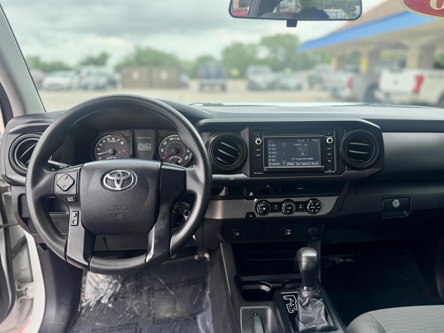 2016 Super White /Black/Caramel, cloth Black/Red, cloth Cement Gray, Toyota Tacoma 53500 (5TFRX5GN5GX) with an 2.7L L4 DOHC 16V engine, 6-Speed Automatic transmission, located at 2401 E Main St., Grand Prairie, TX, 75050, (972) 262-4440, 32.748981, -96.969643 - Photo#11
