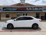 2016 Super White /Amber Fabric, cloth Ash Fabric, cloth Ivory Fabric Toyota Corolla 52980 (5YFBURHE3GP) with an 1.8L L4 DOHC 16V engine, Continuously Variable Transmission transmission, located at 2401 E Main St., Grand Prairie, TX, 75050, (972) 262-4440, 32.748981, -96.969643 - Photo#1