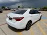 2016 Super White /Amber Fabric, cloth Ash Fabric, cloth Ivory Fabric Toyota Corolla 52980 (5YFBURHE3GP) with an 1.8L L4 DOHC 16V engine, Continuously Variable Transmission transmission, located at 2401 E Main St., Grand Prairie, TX, 75050, (972) 262-4440, 32.748981, -96.969643 - Photo#4