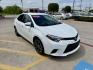 2016 Super White /Amber Fabric, cloth Ash Fabric, cloth Ivory Fabric Toyota Corolla 52980 (5YFBURHE3GP) with an 1.8L L4 DOHC 16V engine, Continuously Variable Transmission transmission, located at 2401 E Main St., Grand Prairie, TX, 75050, (972) 262-4440, 32.748981, -96.969643 - Photo#6