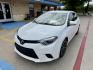 2016 Super White /Amber Fabric, cloth Ash Fabric, cloth Ivory Fabric Toyota Corolla 52980 (5YFBURHE3GP) with an 1.8L L4 DOHC 16V engine, Continuously Variable Transmission transmission, located at 2401 E Main St., Grand Prairie, TX, 75050, (972) 262-4440, 32.748981, -96.969643 - Photo#0