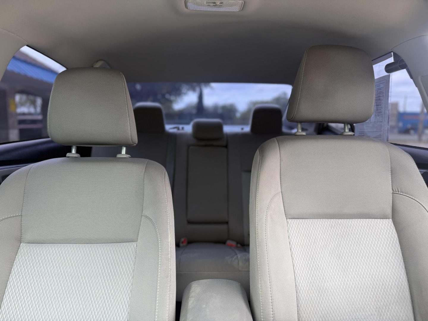 2016 Super White /Amber Fabric, cloth Ash Fabric, cloth Ivory Fabric Toyota Corolla 52980 (5YFBURHE3GP) with an 1.8L L4 DOHC 16V engine, Continuously Variable Transmission transmission, located at 2401 E Main St., Grand Prairie, TX, 75050, (972) 262-4440, 32.748981, -96.969643 - Photo#11