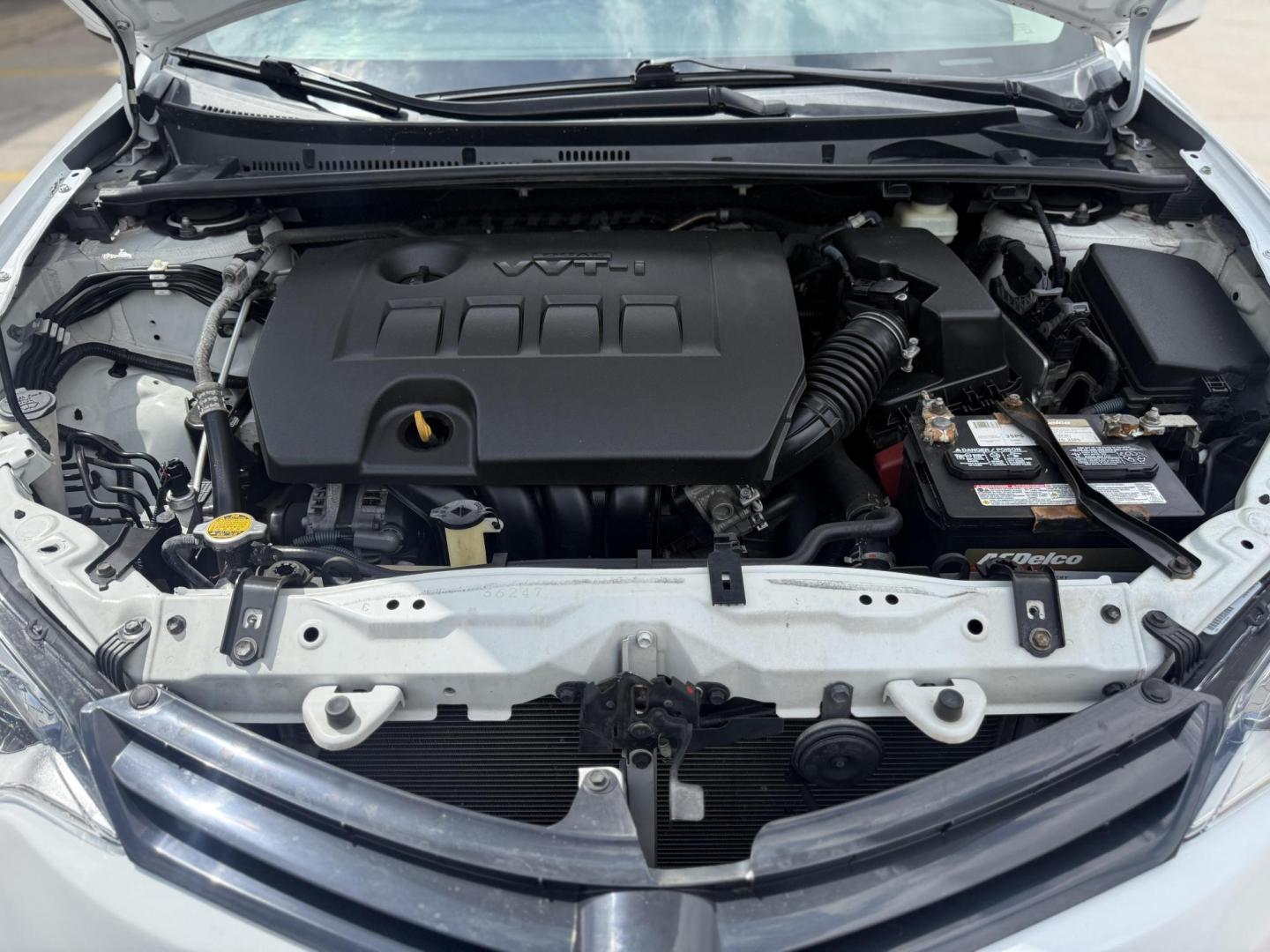 2016 Super White /Amber Fabric, cloth Ash Fabric, cloth Ivory Fabric Toyota Corolla 52980 (5YFBURHE3GP) with an 1.8L L4 DOHC 16V engine, Continuously Variable Transmission transmission, located at 2401 E Main St., Grand Prairie, TX, 75050, (972) 262-4440, 32.748981, -96.969643 - Photo#20