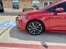 2020 Barcelona Red Metallic /Black, premium cloth Light Gray, premium cloth Mac Toyota Corolla 69675 (JTDEPRAE7LJ) with an 1.8L L4 DOHC 16V engine, Continuously Variable Transmission transmission, located at 2401 E Main St., Grand Prairie, TX, 75050, (972) 262-4440, 32.748981, -96.969643 - Photo#8