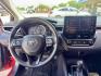2020 Barcelona Red Metallic /Black, premium cloth Light Gray, premium cloth Mac Toyota Corolla 69675 (JTDEPRAE7LJ) with an 1.8L L4 DOHC 16V engine, Continuously Variable Transmission transmission, located at 2401 E Main St., Grand Prairie, TX, 75050, (972) 262-4440, 32.748981, -96.969643 - Photo#11