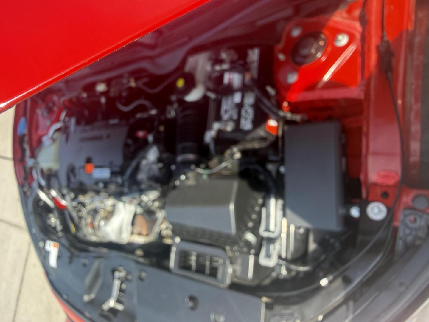 2020 Rallye Red /Black, cloth Gray, cloth Ivory, cloth Honda Civic 72391 (2HGFC2F82LH) with an 2.0L L4 DOHC 16V engine, Continuously Variable Transmission transmission, located at 2401 E Main St., Grand Prairie, TX, 75050, (972) 262-4440, 32.748981, -96.969643 - Photo#2