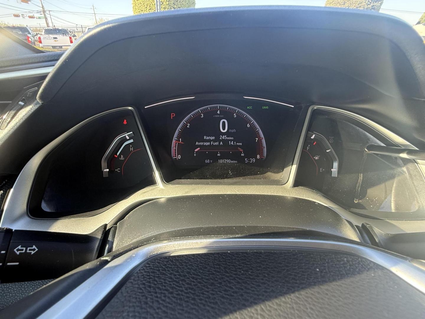 2020 Rallye Red /Black, cloth Gray, cloth Ivory, cloth Honda Civic 72391 (2HGFC2F82LH) with an 2.0L L4 DOHC 16V engine, Continuously Variable Transmission transmission, located at 2401 E Main St., Grand Prairie, TX, 75050, (972) 262-4440, 32.748981, -96.969643 - Photo#10