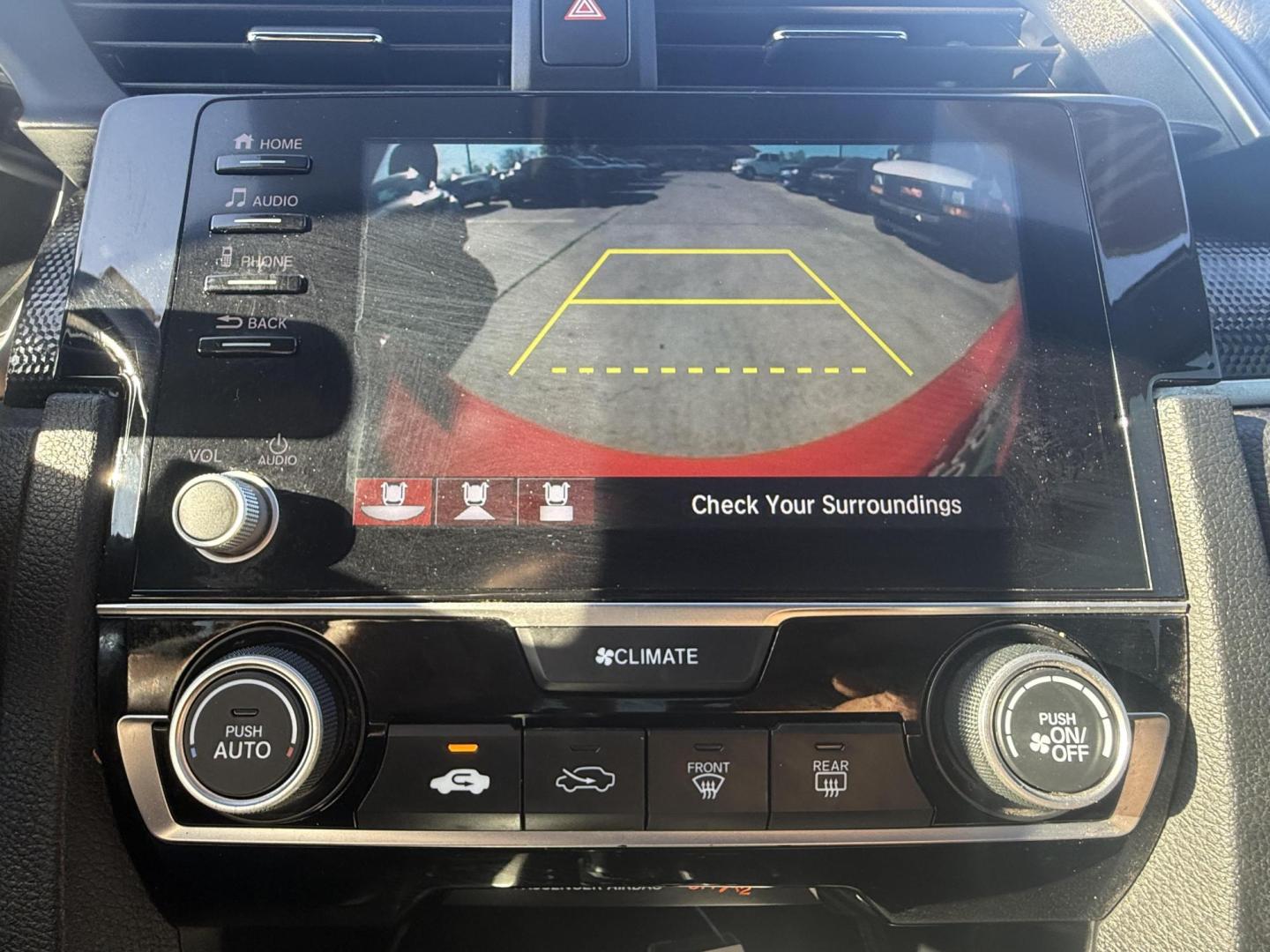 2020 Rallye Red /Black, cloth Gray, cloth Ivory, cloth Honda Civic 72391 (2HGFC2F82LH) with an 2.0L L4 DOHC 16V engine, Continuously Variable Transmission transmission, located at 2401 E Main St., Grand Prairie, TX, 75050, (972) 262-4440, 32.748981, -96.969643 - Photo#25