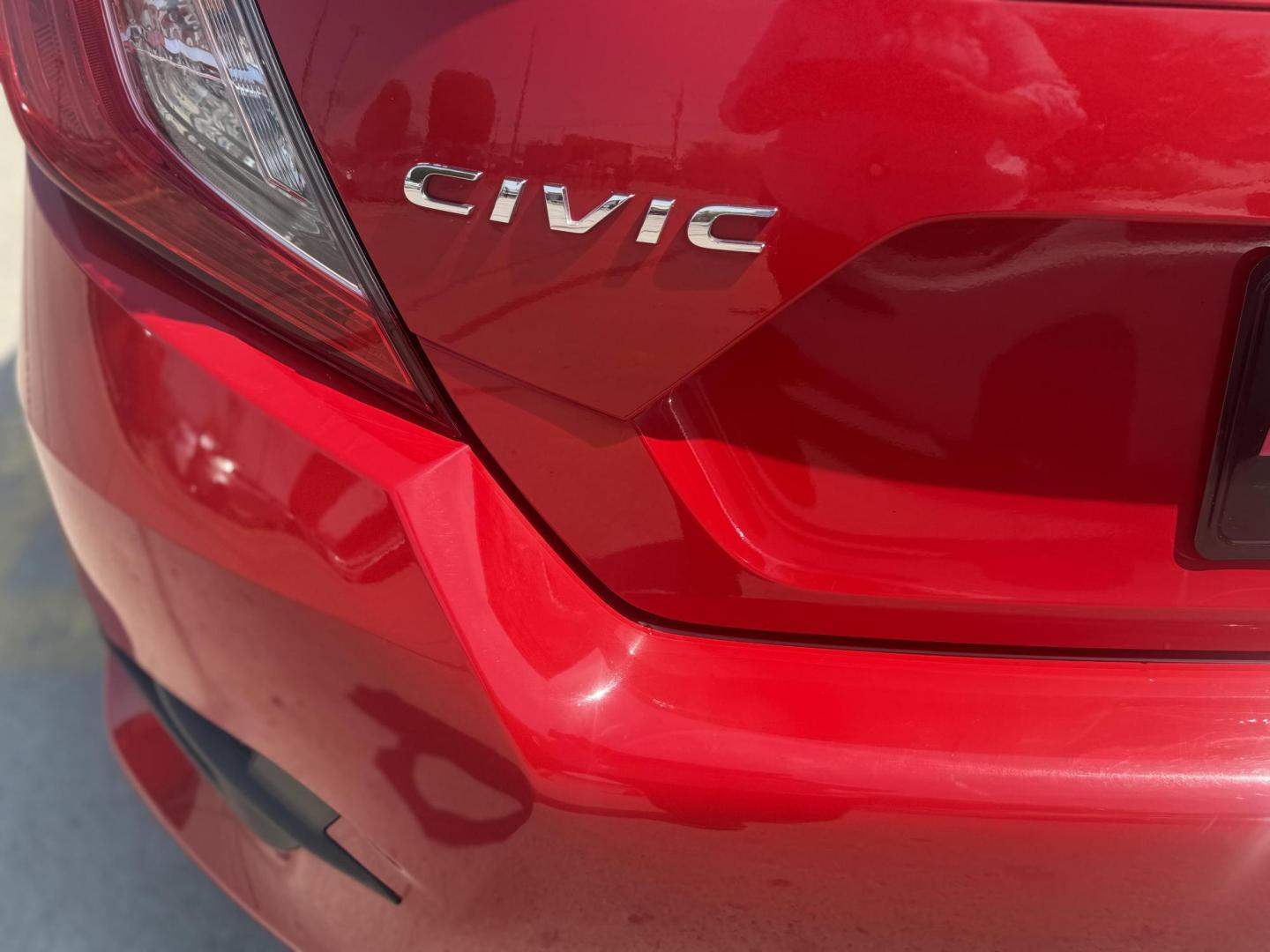 2020 Rallye Red /Black, cloth Gray, cloth Ivory, cloth Honda Civic 72391 (2HGFC2F82LH) with an 2.0L L4 DOHC 16V engine, Continuously Variable Transmission transmission, located at 2401 E Main St., Grand Prairie, TX, 75050, (972) 262-4440, 32.748981, -96.969643 - Photo#26