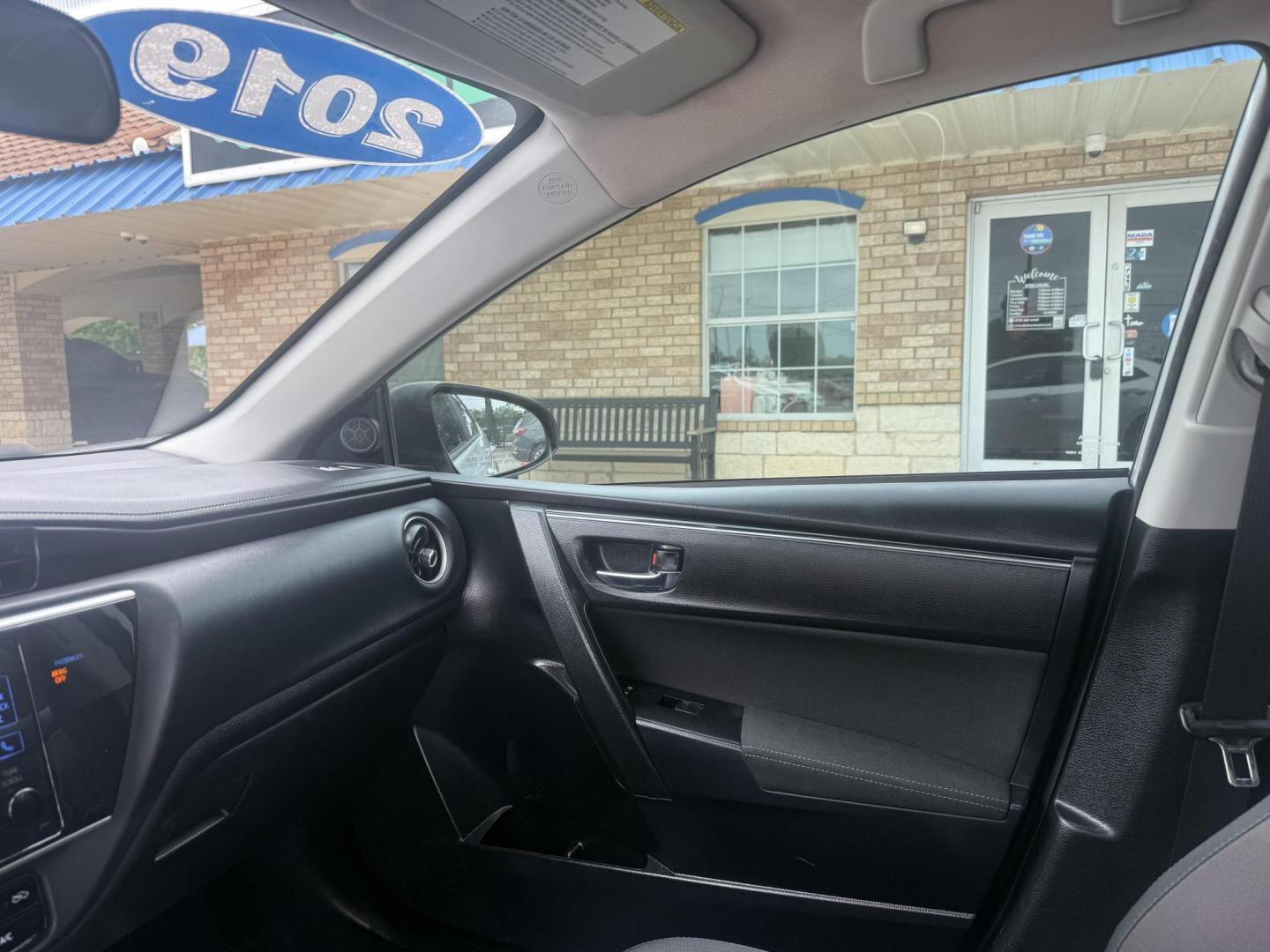 2019 Classic Silver Metallic /Almond, premium cloth Ash/Dark Gray, premium cloth Toyota Corolla 62851 (2T1BURHEXKC) with an 1.8L L4 DOHC 16V engine, Continuously Variable Transmission transmission, located at 2401 E Main St., Grand Prairie, TX, 75050, (972) 262-4440, 32.748981, -96.969643 - Photo#21