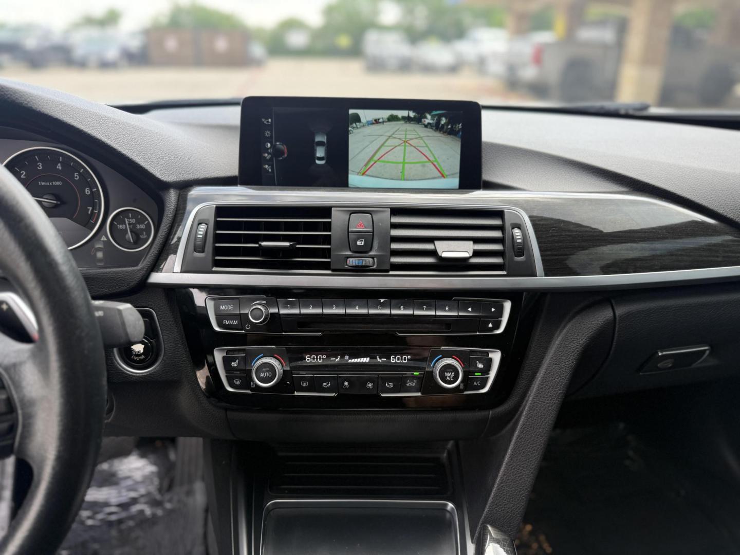 2017 Alpine White /Black Dakota w/Dark Oyster Highlight, leather Blac BMW 3-Series 55640 (WBA8B9G39HN) with an 3.0L L6 DOHC 24V engine, 8-Speed Automatic transmission, located at 2401 E Main St., Grand Prairie, TX, 75050, (972) 262-4440, 32.748981, -96.969643 - Photo#16