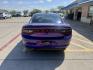 2019 Plum Crazy Pearl Coat /Black, cloth Black, leather Black/Brazen Gold, lea Dodge Charger 65048 (2C3CDXBG4KH) with an 3.6L V6 DOHC 24V engine, 8-Speed Automatic transmission, located at 2401 E Main St., Grand Prairie, TX, 75050, (972) 262-4440, 32.748981, -96.969643 - Photo#3