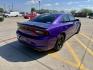 2019 Plum Crazy Pearl Coat /Black, cloth Black, leather Black/Brazen Gold, lea Dodge Charger 65048 (2C3CDXBG4KH) with an 3.6L V6 DOHC 24V engine, 8-Speed Automatic transmission, located at 2401 E Main St., Grand Prairie, TX, 75050, (972) 262-4440, 32.748981, -96.969643 - Photo#4