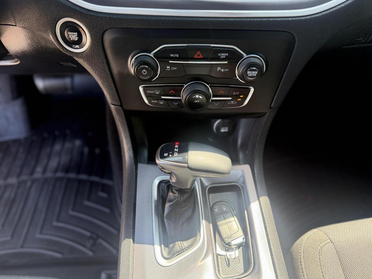 2019 Plum Crazy Pearl Coat /Black, cloth Black, leather Black/Brazen Gold, lea Dodge Charger 65048 (2C3CDXBG4KH) with an 3.6L V6 DOHC 24V engine, 8-Speed Automatic transmission, located at 2401 E Main St., Grand Prairie, TX, 75050, (972) 262-4440, 32.748981, -96.969643 - Photo#16