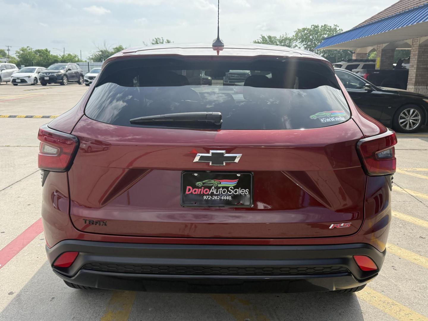 2024 /Jet Black/Gray w/Red Accents Chevrolet Trax 82597 (KL77LGE23RC) with an 1.2L L3 TURBO engine, 6-Speed Automatic transmission, located at 2401 E Main St., Grand Prairie, TX, 75050, (972) 262-4440, 32.748981, -96.969643 - Photo#24