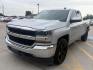2018 Silver Ice Metallic /Cocoa/Dune, cloth Dark Ash Seats w/Jet Black Inter Chevrolet Silverado 1500 59704 (1GCRCREC8JZ) with an 5.3L V8 OHV 16V engine, 6-Speed Automatic transmission, located at 2401 E Main St., Grand Prairie, TX, 75050, (972) 262-4440, 32.748981, -96.969643 - Photo#0