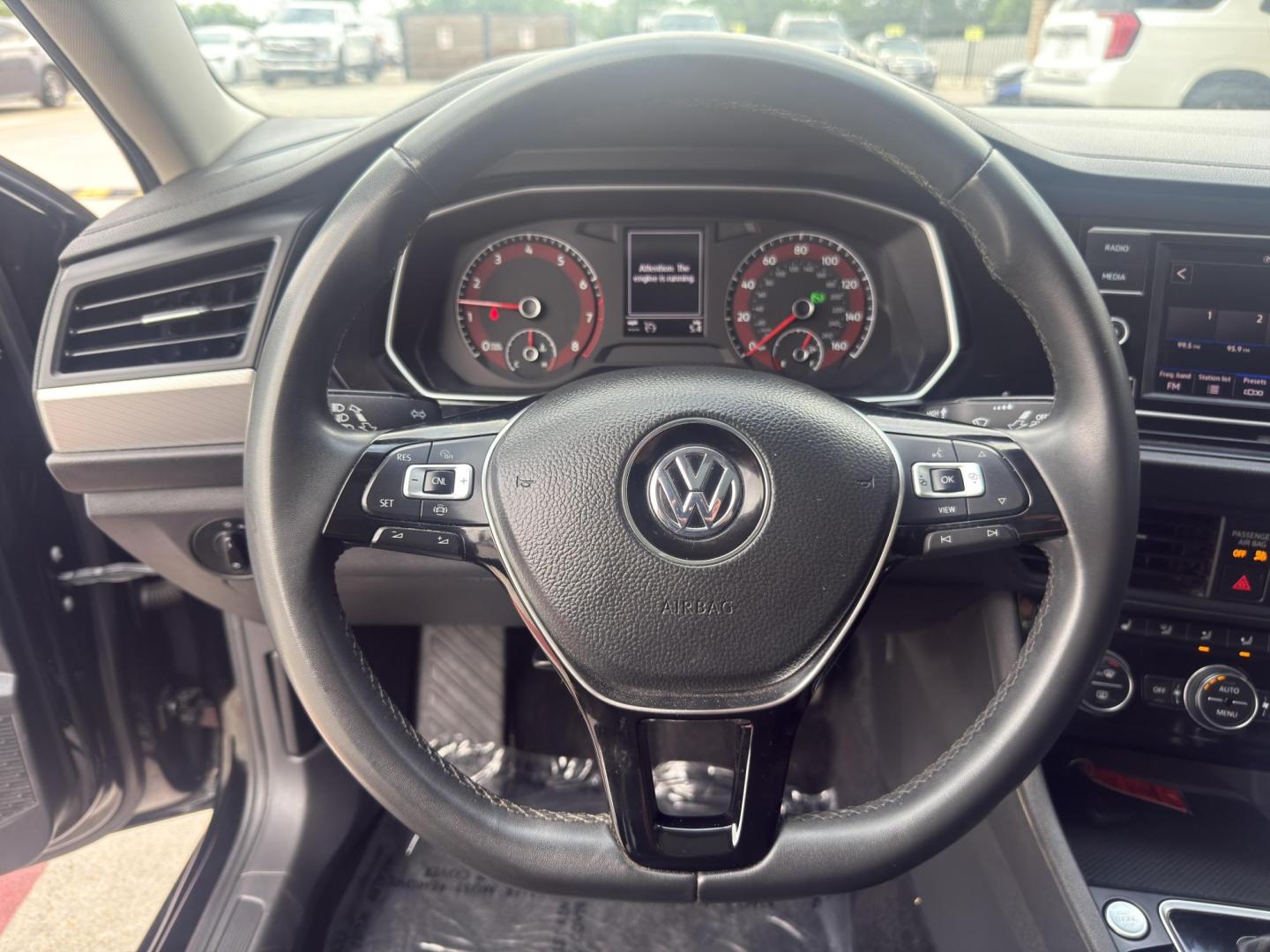 2020 Black Uni /Storm Gray, cloth Titan Black, cloth Volkswagen Jetta 73274 (3VWCB7BU3LM) with an 1.4L L4 DOHC 16V engine, 8-Speed Automatic transmission, located at 2401 E Main St., Grand Prairie, TX, 75050, (972) 262-4440, 32.748981, -96.969643 - Photo#15