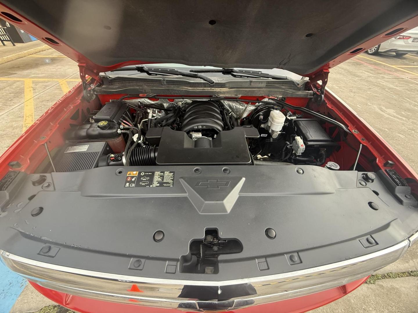 2016 Bright White Clear Coat /Black/Diesel Gray, cloth Black/Diesel Gray, vinyl RAM 1500 53809 (1C6RR7ST4GS) with an 5.7L V8 OHV 16V engine, 8-Speed Automatic transmission, located at 2401 E Main St., Grand Prairie, TX, 75050, (972) 262-4440, 32.748981, -96.969643 - Photo#9