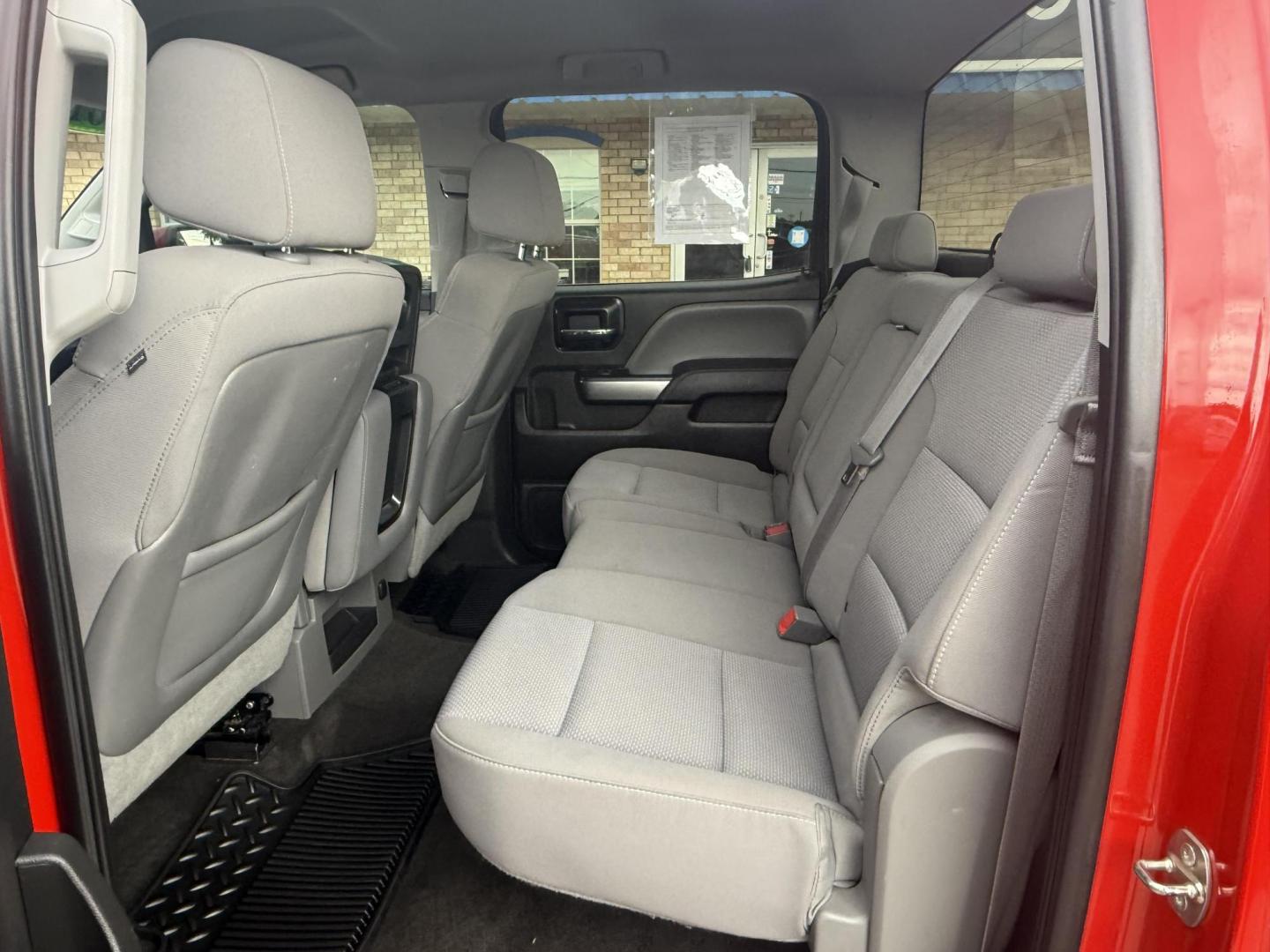 2016 Bright White Clear Coat /Black/Diesel Gray, cloth Black/Diesel Gray, vinyl RAM 1500 53809 (1C6RR7ST4GS) with an 5.7L V8 OHV 16V engine, 8-Speed Automatic transmission, located at 2401 E Main St., Grand Prairie, TX, 75050, (972) 262-4440, 32.748981, -96.969643 - Photo#11