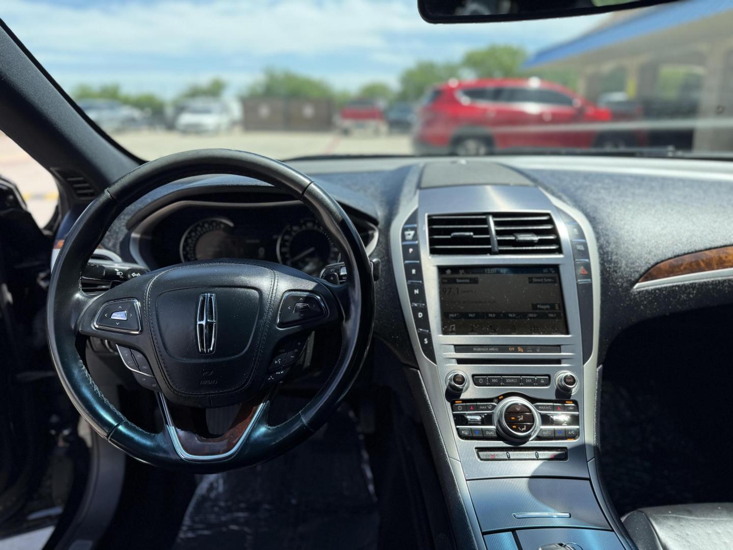 2018 Black Velvet /Cappuccino, leather Ebony, leather Lincoln MKZ 59370 (3LN6L5C95JR) with an 2.0L L4 DOHC 16V engine, 6-Speed Automatic transmission, located at 2401 E Main St., Grand Prairie, TX, 75050, (972) 262-4440, 32.748981, -96.969643 - Photo#12