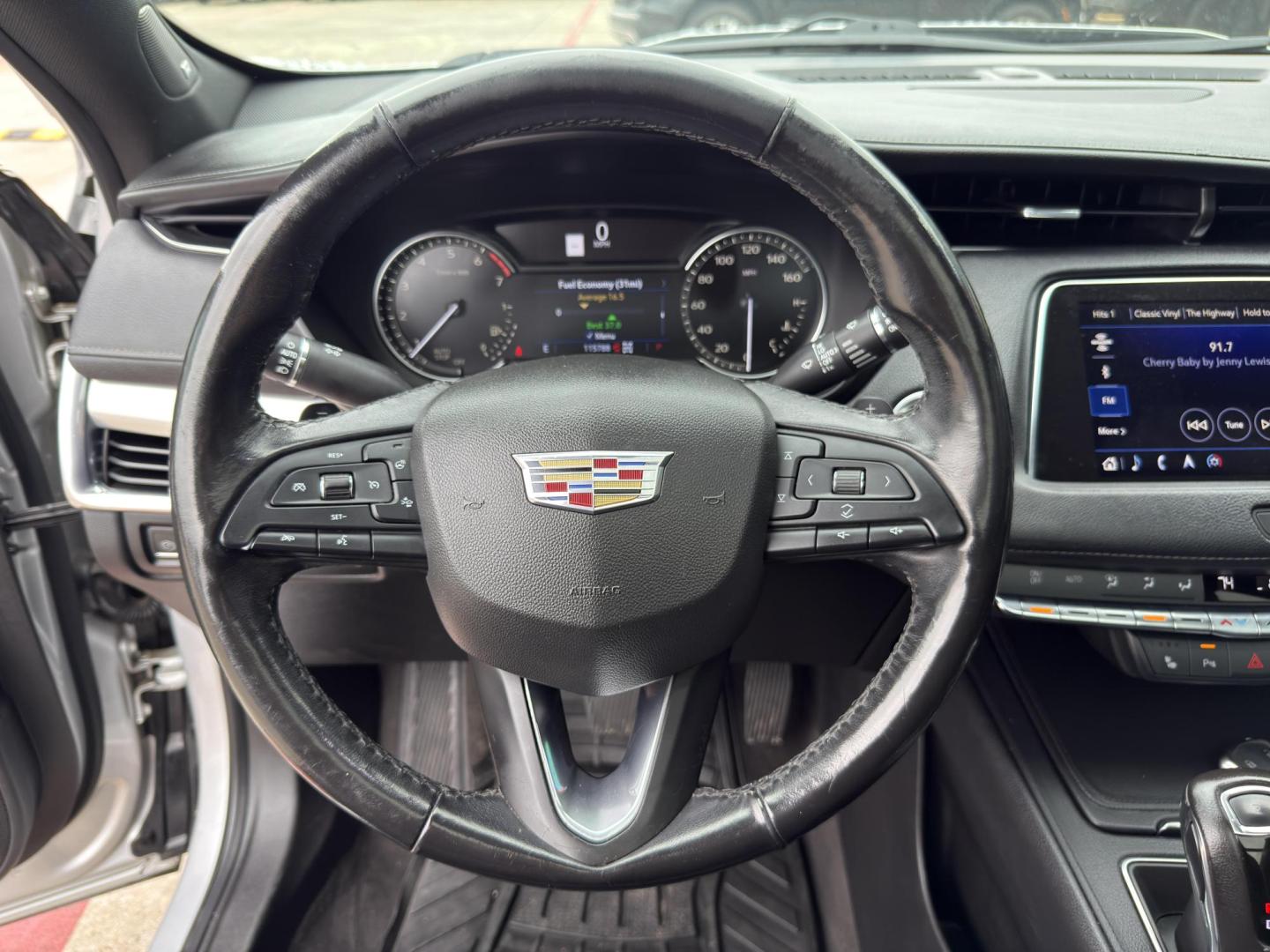 2019 Radiant Silver Metallic /Jet Black, leather Light Platinum/Jet Black, leath Cadillac XT4 62732 (1GYFZDR46KF) with an 2.0L L4 DOHC 16V engine, 9-Speed Automatic transmission, located at 2401 E Main St., Grand Prairie, TX, 75050, (972) 262-4440, 32.748981, -96.969643 - Photo#16