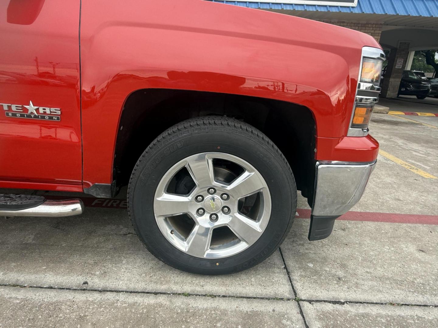 2014 Victory Red /Cocoa/Dune Cocoa/Dune Jet Black Jet Black Jet Blac Chevrolet Silverado 1500 47042 (3GCPCREC7EG) with an 5.3L V8 OHV 16V engine, 6-Speed Automatic transmission, located at 2401 E Main St., Grand Prairie, TX, 75050, (972) 262-4440, 32.748981, -96.969643 - Photo#22