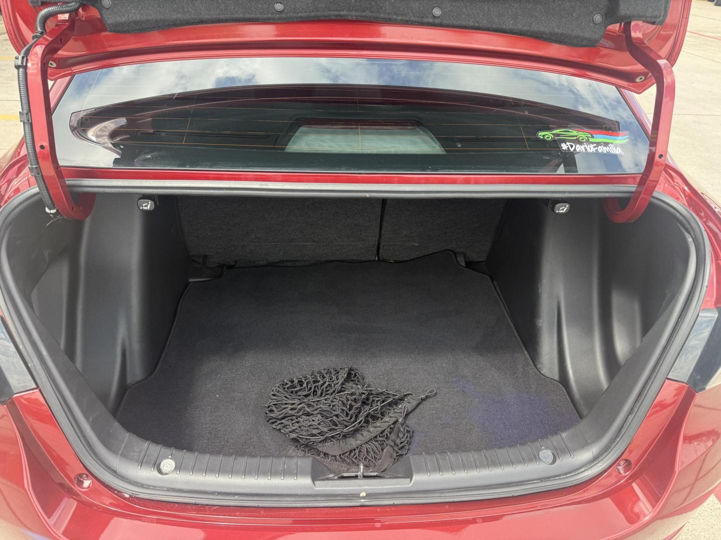 2017 /Mid-Blue Black, cloth Toyota Yaris iA 56227 (3MYDLBYVXHY) with an 1.5L L4 DOHC 16V engine, 6-Speed Automatic transmission, located at 2401 E Main St., Grand Prairie, TX, 75050, (972) 262-4440, 32.748981, -96.969643 - Photo#22