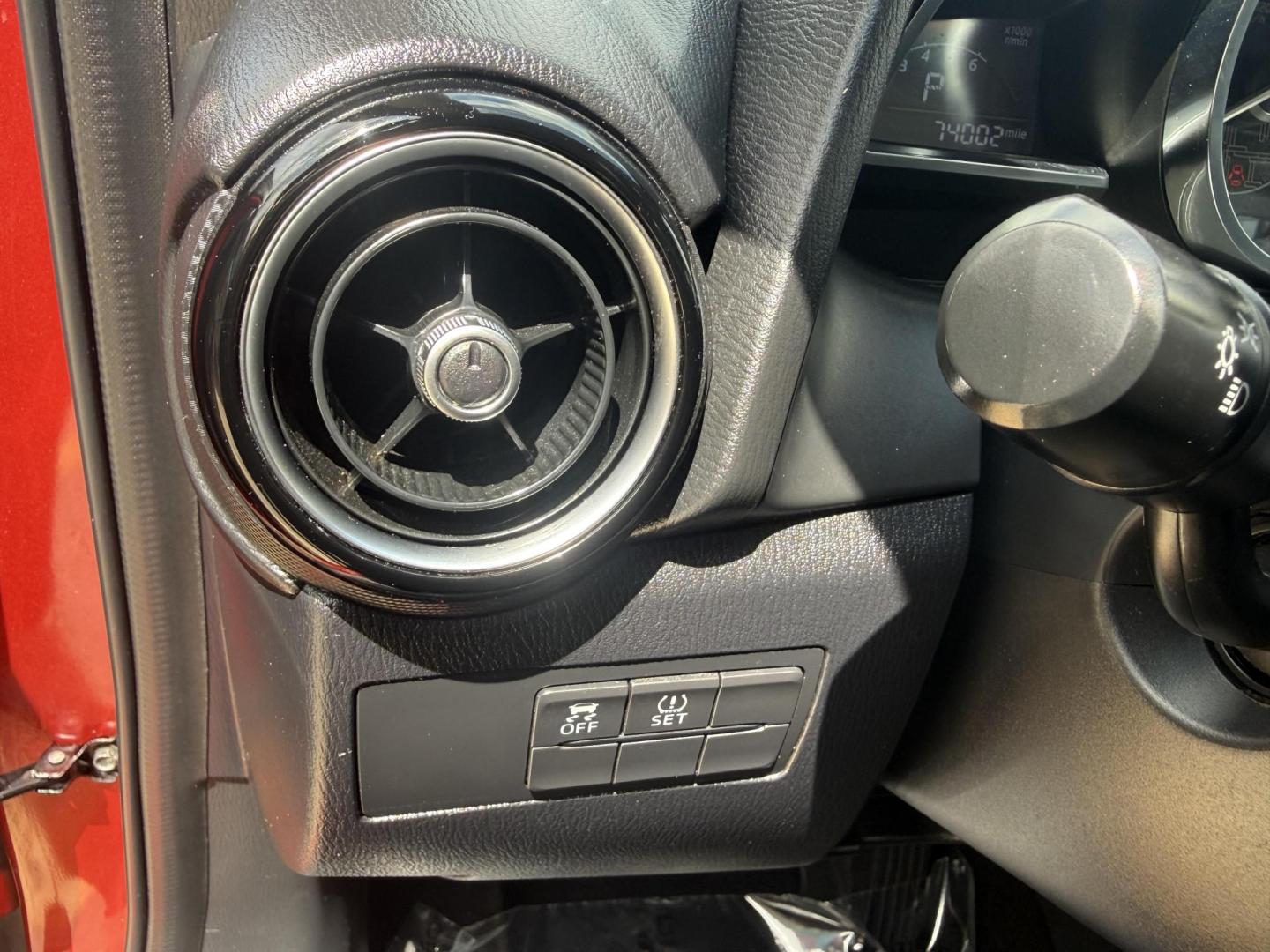 2017 /Mid-Blue Black, cloth Toyota Yaris iA 56227 (3MYDLBYVXHY) with an 1.5L L4 DOHC 16V engine, 6-Speed Automatic transmission, located at 2401 E Main St., Grand Prairie, TX, 75050, (972) 262-4440, 32.748981, -96.969643 - Photo#23