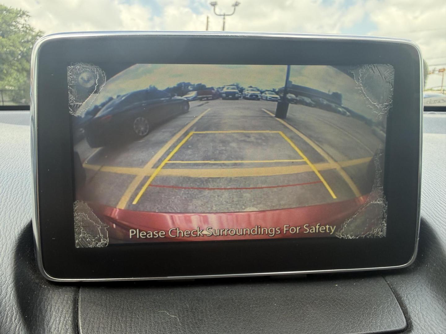 2017 /Mid-Blue Black, cloth Toyota Yaris iA 56227 (3MYDLBYVXHY) with an 1.5L L4 DOHC 16V engine, 6-Speed Automatic transmission, located at 2401 E Main St., Grand Prairie, TX, 75050, (972) 262-4440, 32.748981, -96.969643 - Photo#27