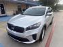 2020 Everlasting Silver /Satin Black, leather Stone Beige, leather Kia Sorento 72484 (5XYPGDA50LG) with an 3.3L V6 DOHC 24V engine, 8-Speed Automatic transmission, located at 2401 E Main St., Grand Prairie, TX, 75050, (972) 262-4440, 32.748981, -96.969643 - Photo#0