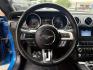 2019 Kona Blue Metallic /Dark Ceramic, cloth Ebony, cloth Ford Mustang 62549 (1FA6P8THXK5) with an 2.3L L4 DOHC 16V engine, 6-Speed Automatic6-Speed Manual transmission, located at 2401 E Main St., Grand Prairie, TX, 75050, (972) 262-4440, 32.748981, -96.969643 - Photo#3