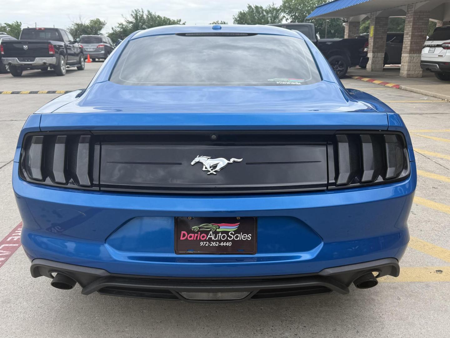 2019 Kona Blue Metallic /Dark Ceramic, cloth Ebony, cloth Ford Mustang 62549 (1FA6P8THXK5) with an 2.3L L4 DOHC 16V engine, 6-Speed Automatic6-Speed Manual transmission, located at 2401 E Main St., Grand Prairie, TX, 75050, (972) 262-4440, 32.748981, -96.969643 - Photo#17