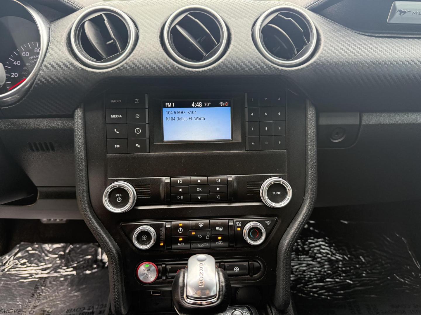2019 Kona Blue Metallic /Dark Ceramic, cloth Ebony, cloth Ford Mustang 62549 (1FA6P8THXK5) with an 2.3L L4 DOHC 16V engine, 6-Speed Automatic6-Speed Manual transmission, located at 2401 E Main St., Grand Prairie, TX, 75050, (972) 262-4440, 32.748981, -96.969643 - Photo#18