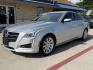 2014 Radiant Silver Metallic /Light Cashmere/Medium Cashmere Twilight Blue/Jet B Cadillac CTS 47084 (1G6AX5SXXE0) with an 2.0L L4 DOHC 16V TURBO engine, 6-Speed Automatic transmission, located at 2401 E Main St., Grand Prairie, TX, 75050, (972) 262-4440, 32.748981, -96.969643 - Photo#0