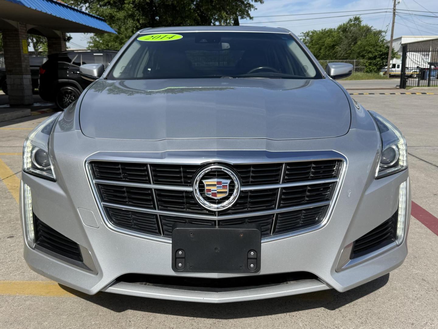 2014 Radiant Silver Metallic /Light Cashmere/Medium Cashmere Twilight Blue/Jet B Cadillac CTS 47084 (1G6AX5SXXE0) with an 2.0L L4 DOHC 16V TURBO engine, 6-Speed Automatic transmission, located at 2401 E Main St., Grand Prairie, TX, 75050, (972) 262-4440, 32.748981, -96.969643 - Photo#13