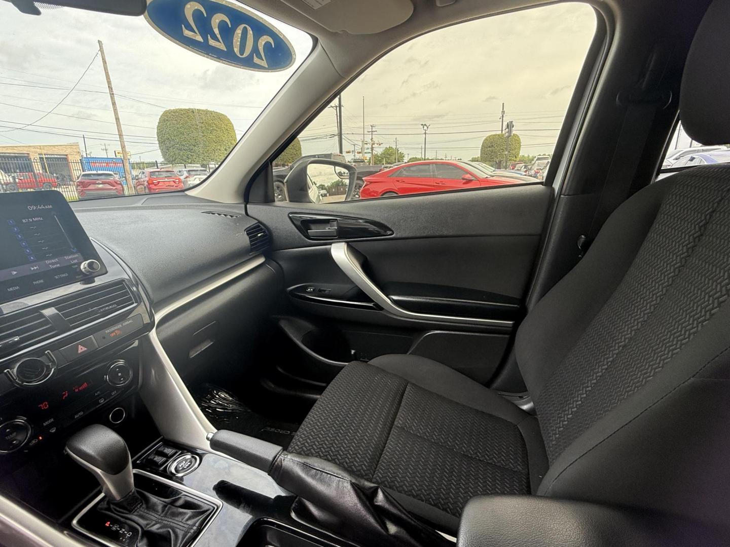 2022 White Diamond /Black Mitsubishi Eclipse Cross 76124 (JA4ATVAA2NZ) with an 1.5L L4 DOHC 16V engine, Continuously Variable Transmission transmission, located at 2401 E Main St., Grand Prairie, TX, 75050, (972) 262-4440, 32.748981, -96.969643 - Photo#0