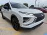 2022 White Diamond /Black Mitsubishi Eclipse Cross 76124 (JA4ATVAA2NZ) with an 1.5L L4 DOHC 16V engine, Continuously Variable Transmission transmission, located at 2401 E Main St., Grand Prairie, TX, 75050, (972) 262-4440, 32.748981, -96.969643 - Photo#1