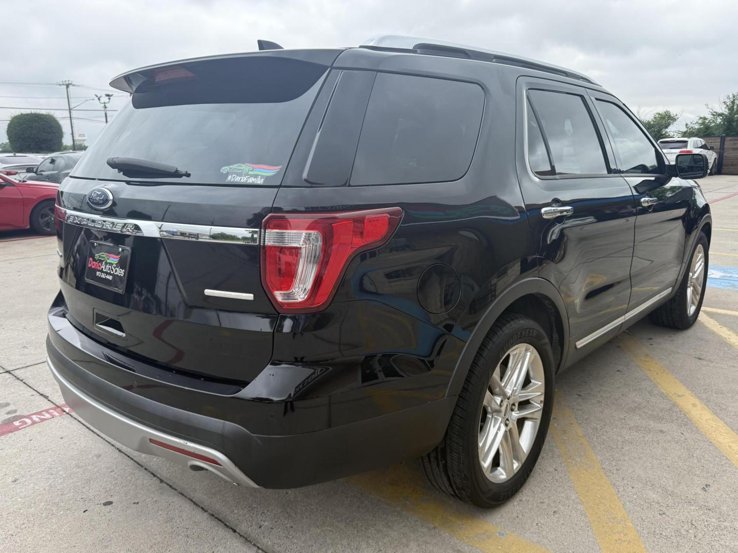 2016 Absolute Black /Ebony Black, premium leather Medium Light Camel, p Ford Explorer 51917 (1FM5K7F87GG) with an 3.5L V6 DOHC 24V engine, 6-Speed Automatic transmission, located at 2401 E Main St., Grand Prairie, TX, 75050, (972) 262-4440, 32.748981, -96.969643 - Photo#9