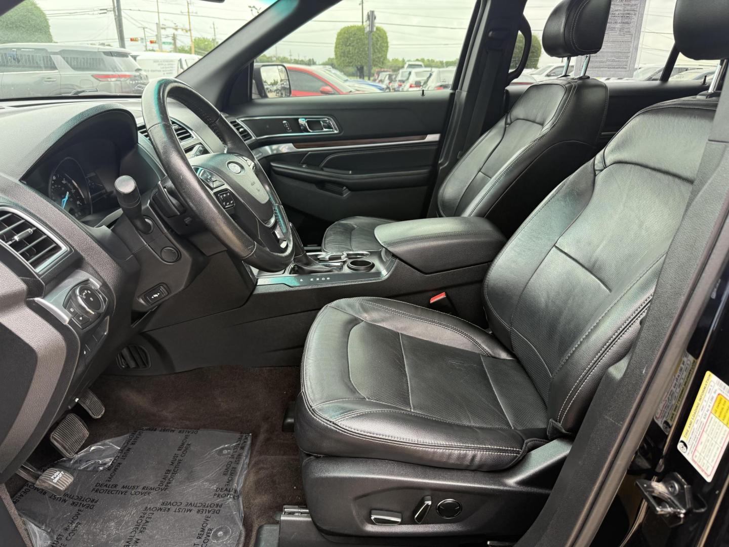 2016 Absolute Black /Ebony Black, premium leather Medium Light Camel, p Ford Explorer 51917 (1FM5K7F87GG) with an 3.5L V6 DOHC 24V engine, 6-Speed Automatic transmission, located at 2401 E Main St., Grand Prairie, TX, 75050, (972) 262-4440, 32.748981, -96.969643 - Photo#12