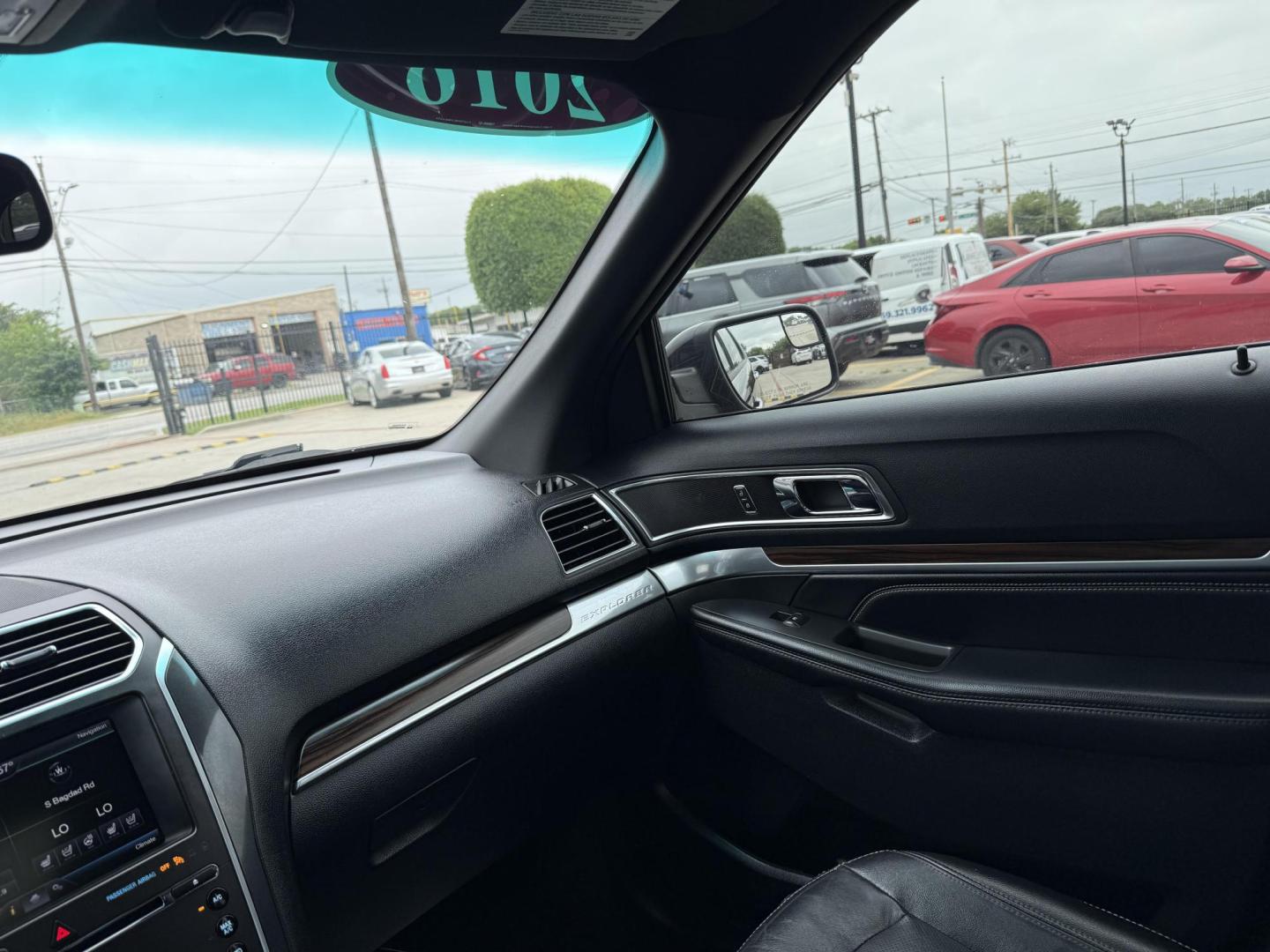 2016 Absolute Black /Ebony Black, premium leather Medium Light Camel, p Ford Explorer 51917 (1FM5K7F87GG) with an 3.5L V6 DOHC 24V engine, 6-Speed Automatic transmission, located at 2401 E Main St., Grand Prairie, TX, 75050, (972) 262-4440, 32.748981, -96.969643 - Photo#13