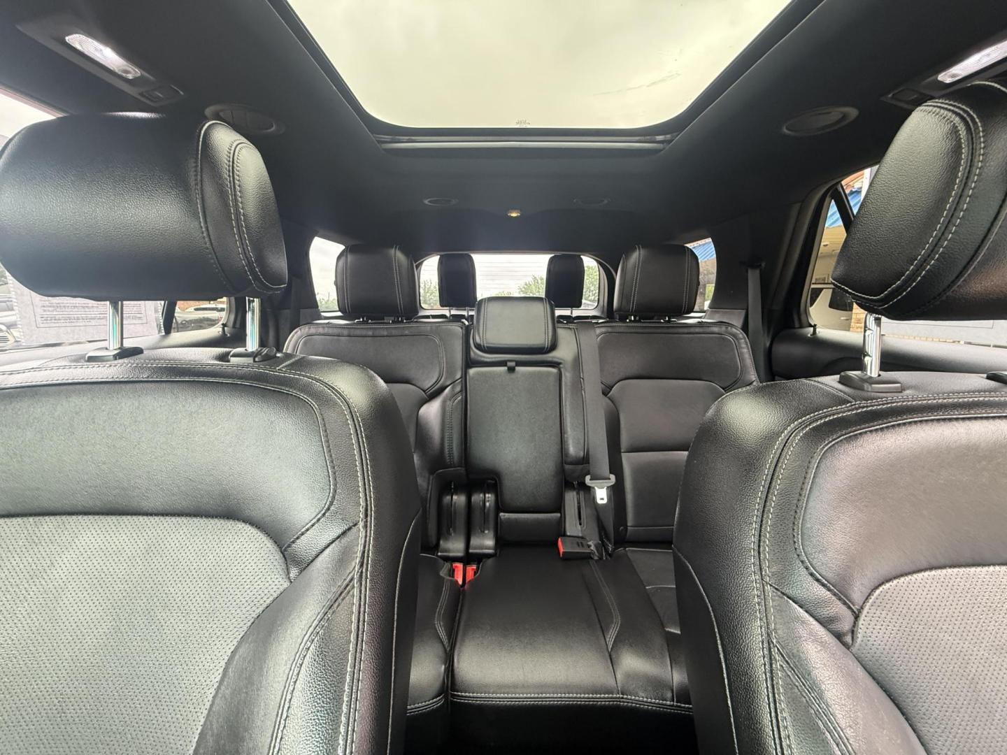 2016 Absolute Black /Ebony Black, premium leather Medium Light Camel, p Ford Explorer 51917 (1FM5K7F87GG) with an 3.5L V6 DOHC 24V engine, 6-Speed Automatic transmission, located at 2401 E Main St., Grand Prairie, TX, 75050, (972) 262-4440, 32.748981, -96.969643 - Photo#17