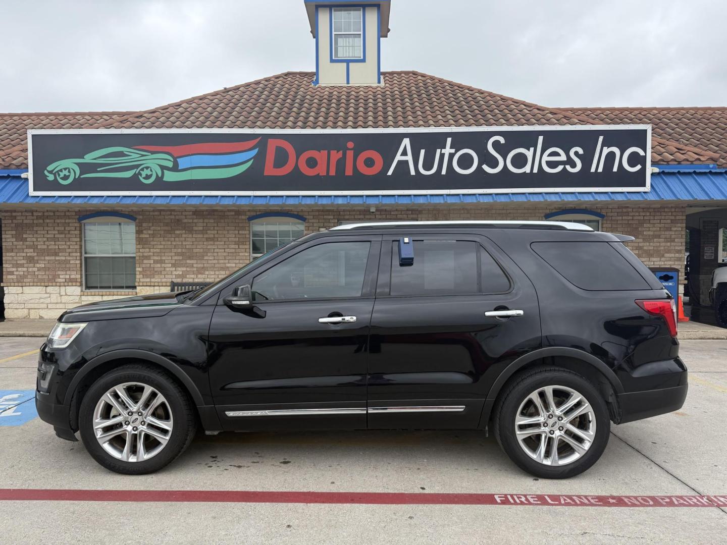 2016 Absolute Black /Ebony Black, premium leather Medium Light Camel, p Ford Explorer 51917 (1FM5K7F87GG) with an 3.5L V6 DOHC 24V engine, 6-Speed Automatic transmission, located at 2401 E Main St., Grand Prairie, TX, 75050, (972) 262-4440, 32.748981, -96.969643 - Photo#22