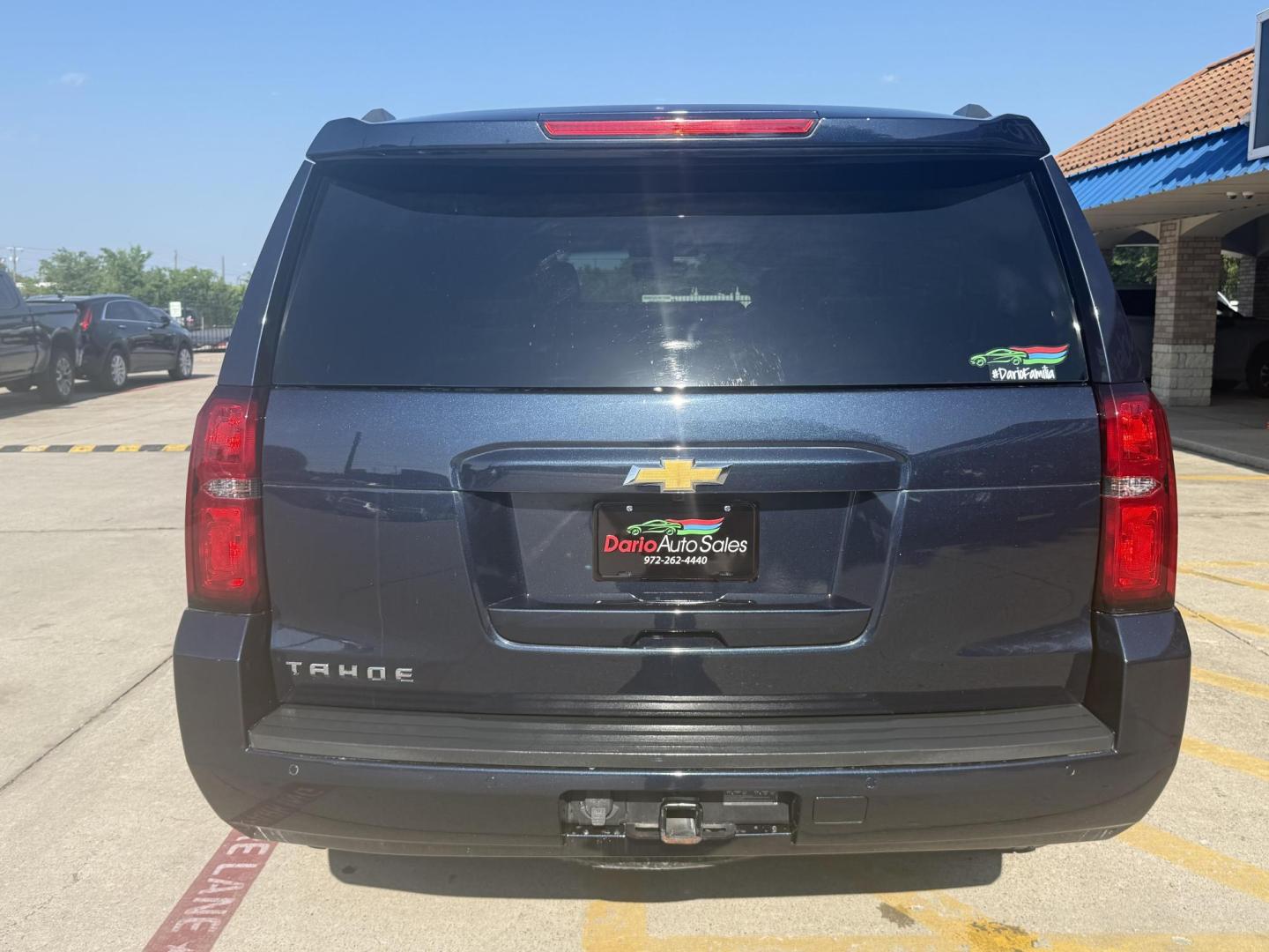 2018 Blue Velvet Metallic /Cocoa/Dune, cloth Jet Black, cloth Chevrolet Tahoe 60175 (1GNSCAKC5JR) with an 5.3L V8 OHV 16V engine, 6-Speed Automatic transmission, located at 2401 E Main St., Grand Prairie, TX, 75050, (972) 262-4440, 32.748981, -96.969643 - Photo#1