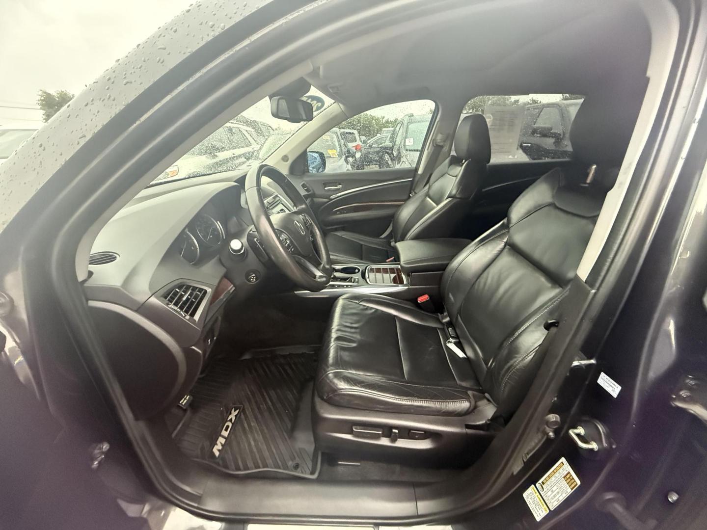 2015 Dark Cherry Pearl /Ebony Graystone Parchment Acura MDX 49611 (5FRYD3H48FB) with an 3.5L V6 SOHC 24V engine, 6-Speed Automatic transmission, located at 2401 E Main St., Grand Prairie, TX, 75050, (972) 262-4440, 32.748981, -96.969643 - Photo#15