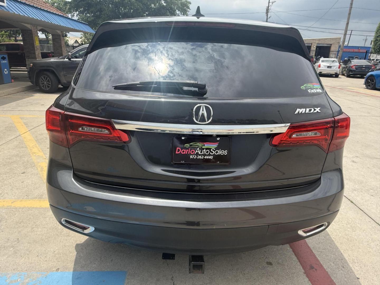 2015 Dark Cherry Pearl /Ebony Graystone Parchment Acura MDX 49611 (5FRYD3H48FB) with an 3.5L V6 SOHC 24V engine, 6-Speed Automatic transmission, located at 2401 E Main St., Grand Prairie, TX, 75050, (972) 262-4440, 32.748981, -96.969643 - Photo#20